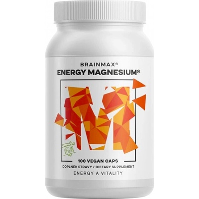 BrainMax Energy Magnesium 200 mg 100 kapsúl