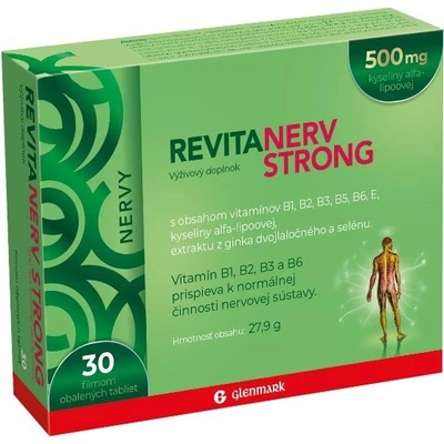 Glenmark REVITANERV STRONG tbl flm 30 ks