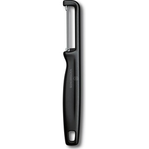 Victorinox Белачка за зеленчуци IOTA 16 см, назъбено острие, черен, пластмаса, Victorinox (VN609433)