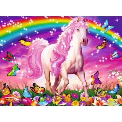 Ravensburger Jigsaw Glitter A Horse's Dre 100 dielov