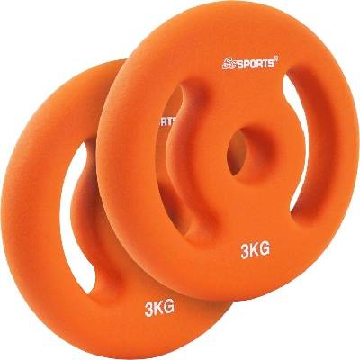 SCSports neoprenové kotouče 2 x 3 kg 30 31 mm