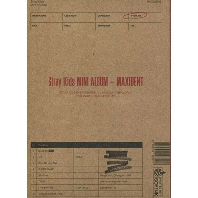 Stray Kids - Maxident (Paper Case Version) (CD) (8809755507077)