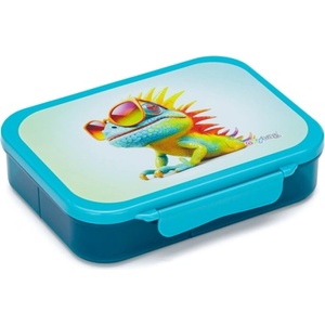 KARTON P+P Кутия за обяд с отделения crazy animals хамелеон (6-85026)