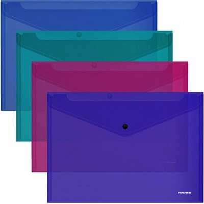 Obálka plastová s drukem A4 ErichKrause Glossy Vivid