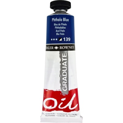 Daler Rowney Graduate Маслена боя Phthalo Blue 38 ml 1 бр (117038139)