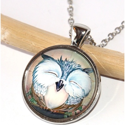 Fashion Jewerly Řetízek Amulet Sova, Strážkyně vnitřní moudrosti 2525