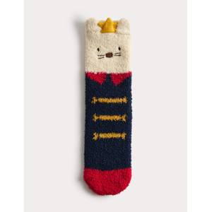 Marks & Spencer Удобни чорапни чехли с мишка Marks & Spencer червена Marks & Spencer | Cherven | Момчешки | 6-8+