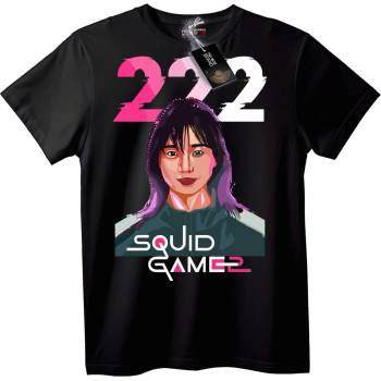 NOONEBRAND Тениска Squid Game 2 222 - 2XL, White