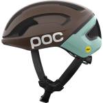 POC Каска за шосейно колоездене Poc Omne Air Mips Bike helmet - Bronzite Brown Matt / Lazurite Blue Matt - размер S 50-56 cm (851-1726-1111)