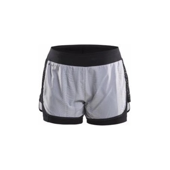 Craft W šortky Charge bílá s potiskem