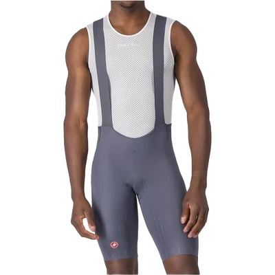 Castelli Мъжки клин за колоездене Castelli Free Aero Race S Bibshort Cycling bottoms - Smoky Gray (055-3091-0412)
