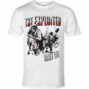Plastic head мъжка тениска exploited, the - army life - БЯЛ - plastic head - ph12816