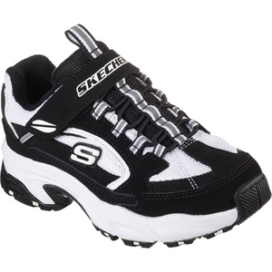 Skechers Детски маратонки Skechers Unisex Kids Classic Low-Top Trainers - Black/White