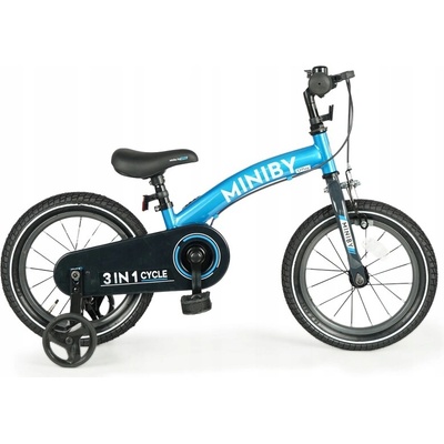 QPLAY Bicykel Miniby 3v1 Blue