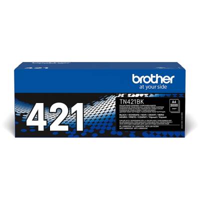Brother Касета с черно мастило Brother TN-421BK за 3000 страници (Toner, Black Pages 3.000)