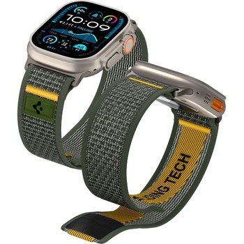 Spigen athlex air apple watch 6 / 7 / 8 / 9 / 10 / se / ultra 1 / 2 (44 / 45 / 46 / 49 mm) active green (8809971238663)