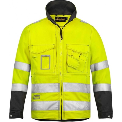 Snickers Workwear bunda reflexní třída 3 žlutá