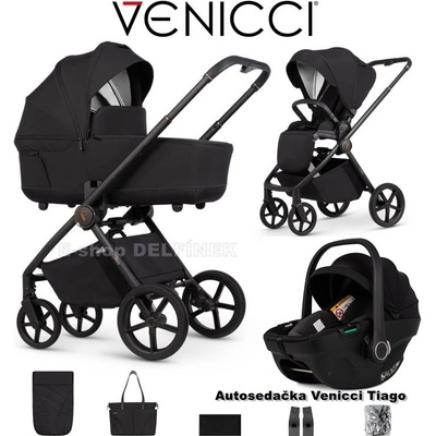 Venicci Claro + autosedačka venicci Tiago 2025 Noir