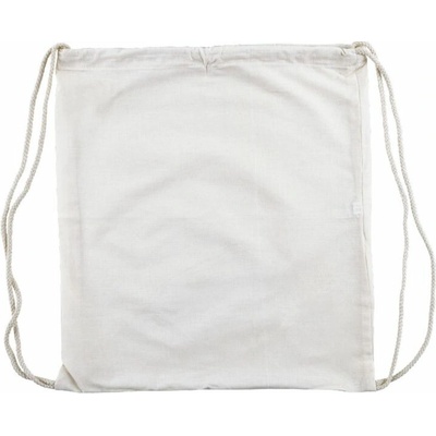 Knorr Prandell Plátěný batoh se stahovacími šňůrkami bílý 38 x 42 cm