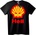 NOONEBRAND Тениска Shell Ад Череп - L, Black