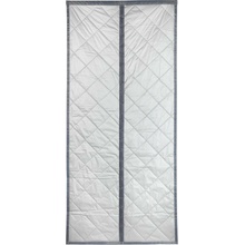 Termo záves do dverí v sivo-striebornej farbe 90x200 cm – Maximex