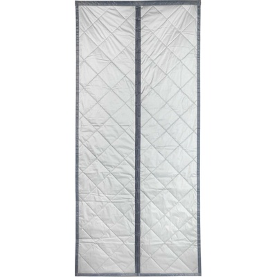 Termo záves do dverí v sivo-striebornej farbe 90x200 cm – Maximex