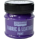 Farba na kožu a textil PENTART 50 ml fialová