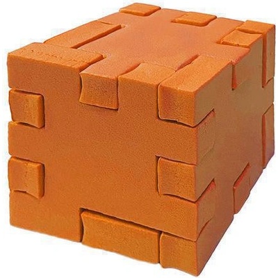 Matuška Dena Hlavolam pěnová kostka 80 x 80 x 15 mm Oranžová