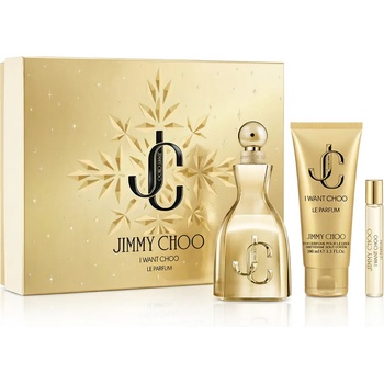 Jimmy Choo I Want Choo Le Parfum 100 ml + Le Parfum MINI 7, 5 ml + BL 100 ml W