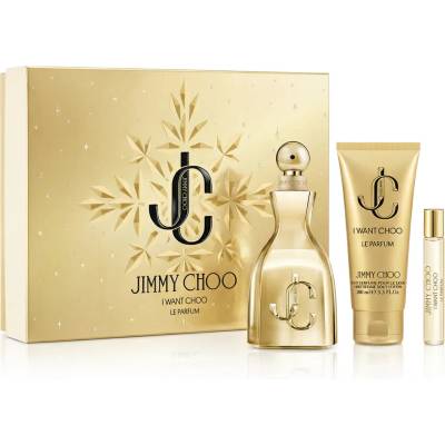 Jimmy Choo I Want Choo Le Parfum 100 ml + Le Parfum MINI 7, 5 ml + BL 100 ml W