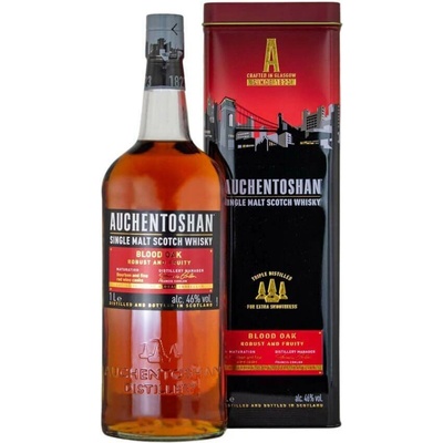 Auchentoshan Blood Oak Whisky 14y 46% 0,7 l (tuba)