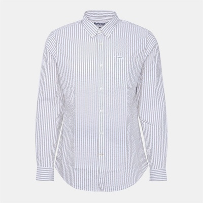 Barbour Nelson Tailored Shirt - Stone ST51