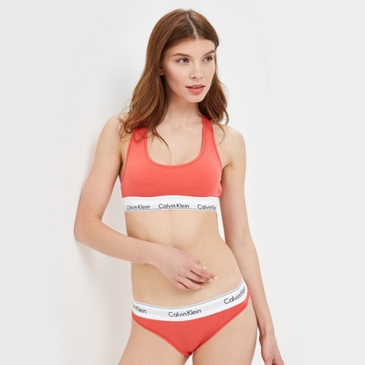 Calvin Klein zářivě červená braletka