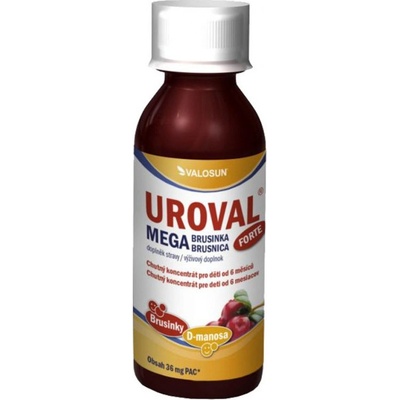 Valosun uroval mega brusnica forte 200 ml
