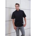 Karlowsky Готварска куртка с къс ръкав Chef Grey Modern-Touch от лека материя подходяща за горещи дни (JM29-01)