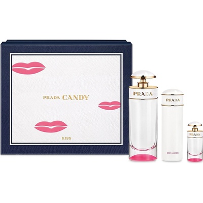 Prada Candy Kiss EDP 80 ml + EDP 7 ml + tělové mléko 75 ml dárková sada