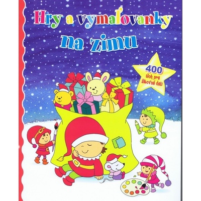 Hry a vymaľovanky na zimu