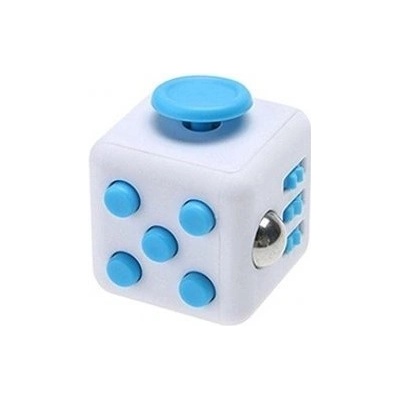 FIDGET CUBE 3 5 x 3 5 cm Modrá černá
