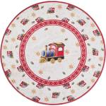 Villeroy & Boch Червен кръгъл килим с коледен мотив ø 160 cm Toy's Delight Train - Villeroy&Boch (106276-160)