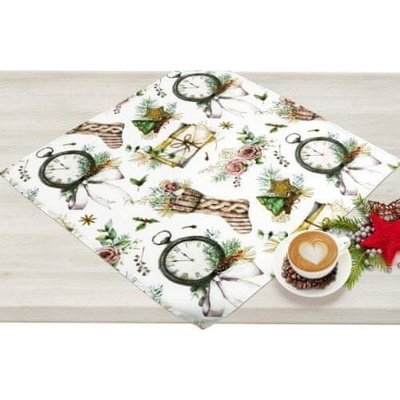 Bellatex Ubrus Vánoce vánoční čas 50x50cm