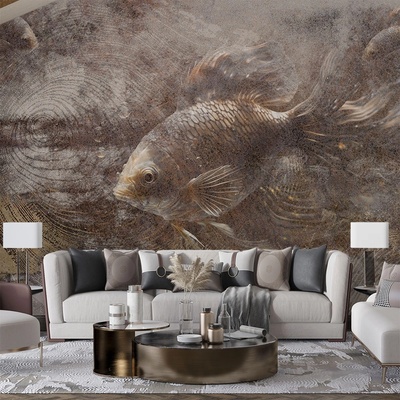 Art Gift Decor Фототапет вълшебни рибки 2