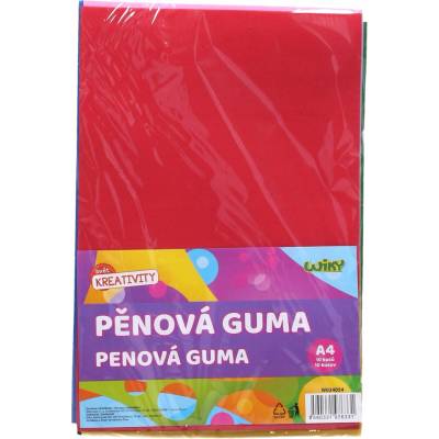Wiky Súprava Penová Guma A4 - 20x30 cm, 10 ks - Kreatívne Doplnky
