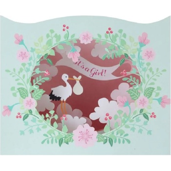 Image 1 of Gespaensterwald Картичка Gespaensterwald 3D - It's a girl (491)