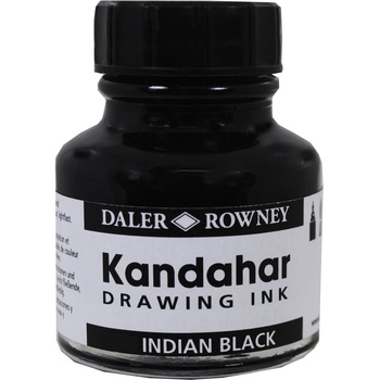 Daler Rowney Kandahar Рисуване с мастило Black 28 ml 1 бр (144028028)