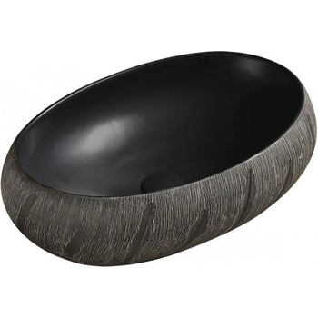 Mexen Abril 58x39 cm black/wood (22015866)