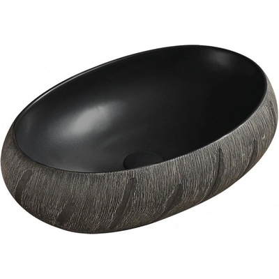 Mexen Abril 58x39 cm black/wood (22015866)