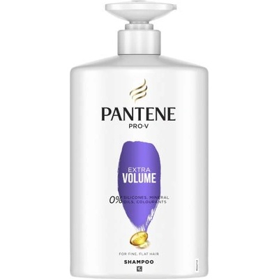 Pantene Extra Volume Shampoo 1000 ml шампоан за обем за тънка и слаба коса за жени