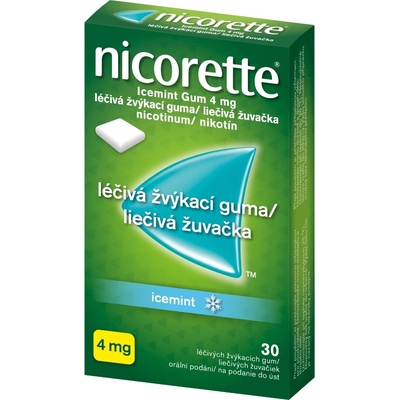 NICORETTE ICEMINT GUM ORM 4MG GUM MND 30