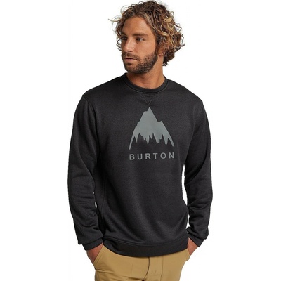 Burton Oak Crew True black heather