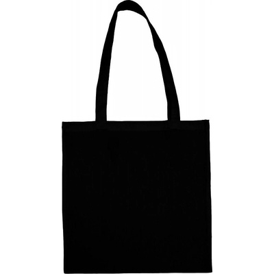 Jassz Bags Bavlnená taška LH, ČIERNA